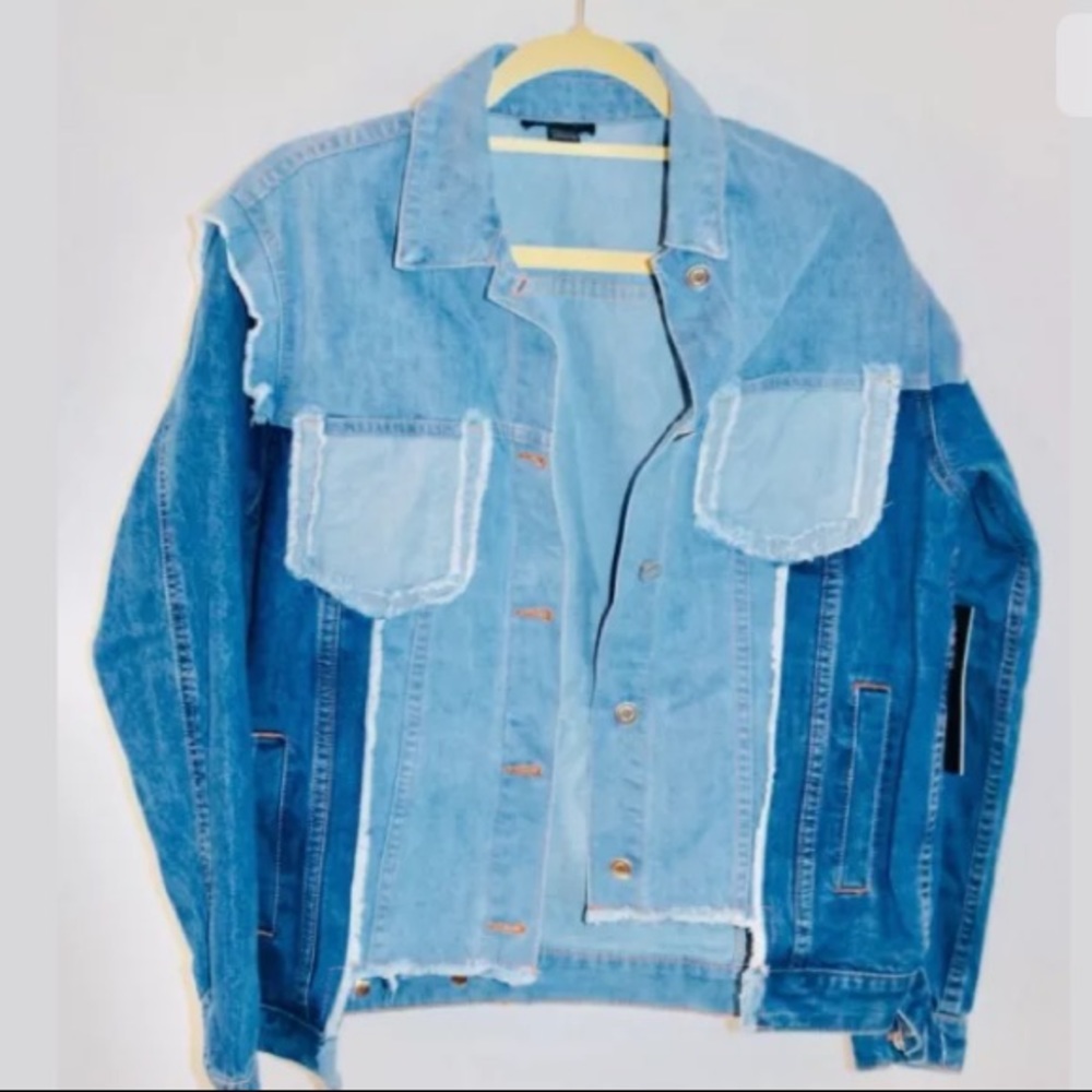 Rd Style Patchwork Denim Jacket Nwt Medium - image 2